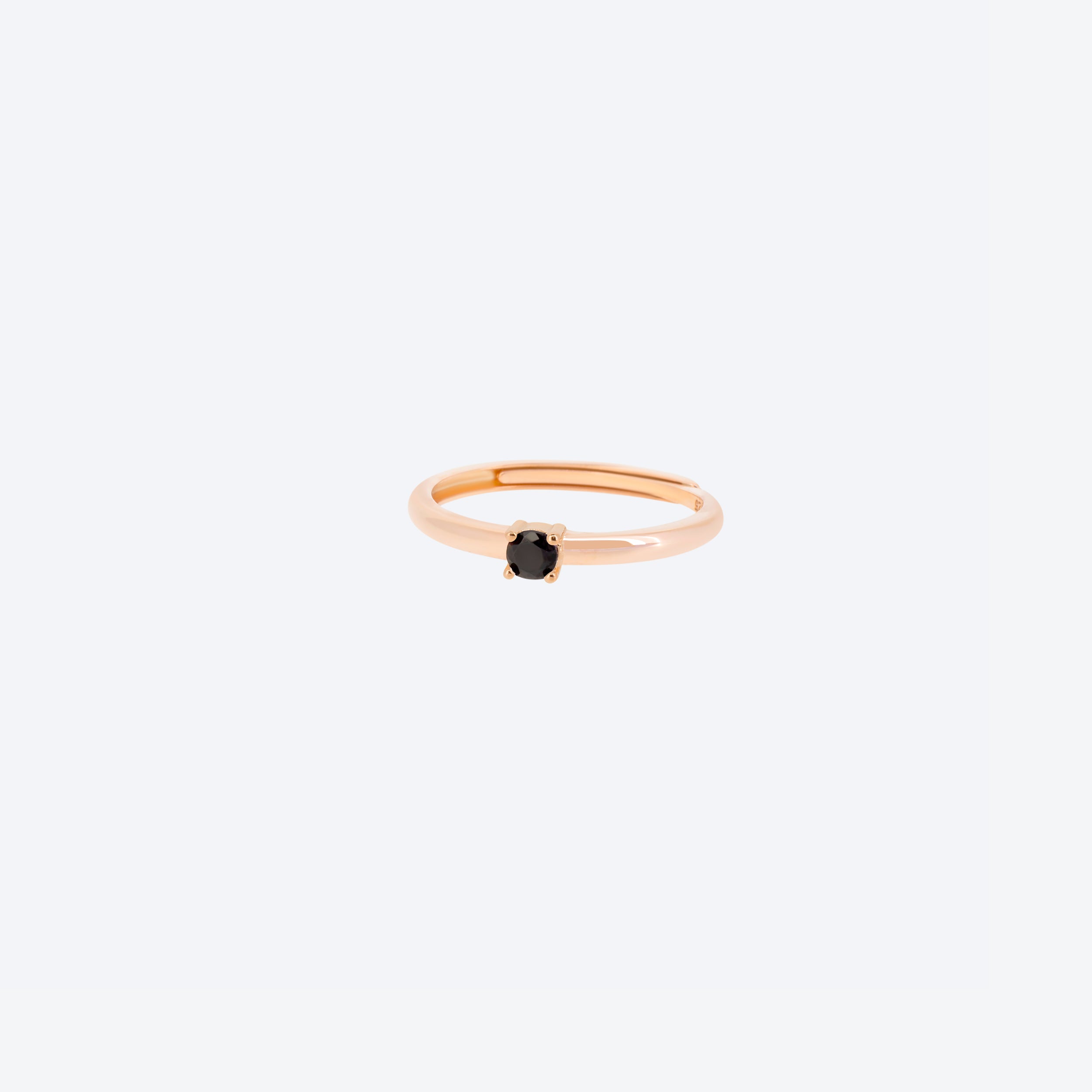ANELLO solitario - rosè