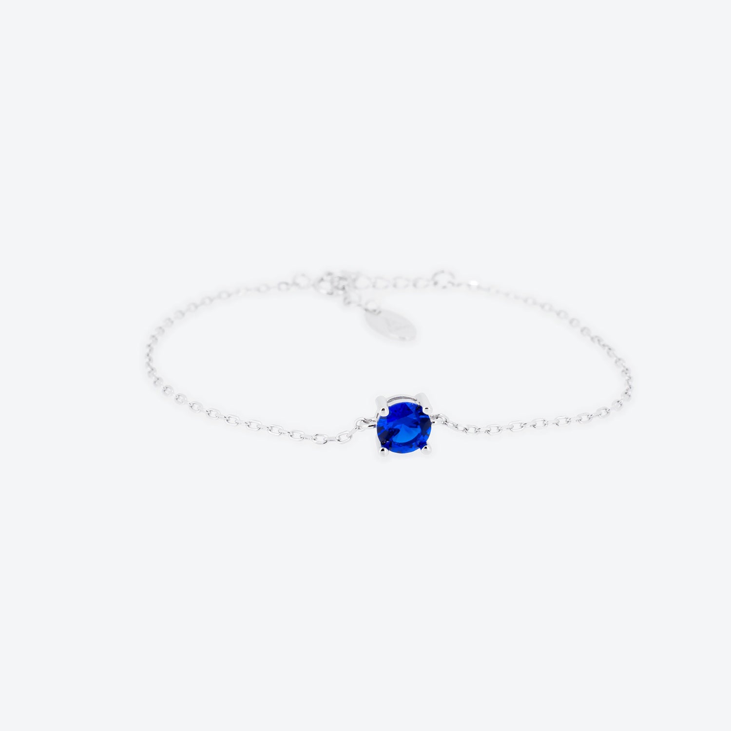 BRACCIALE con zircone blu