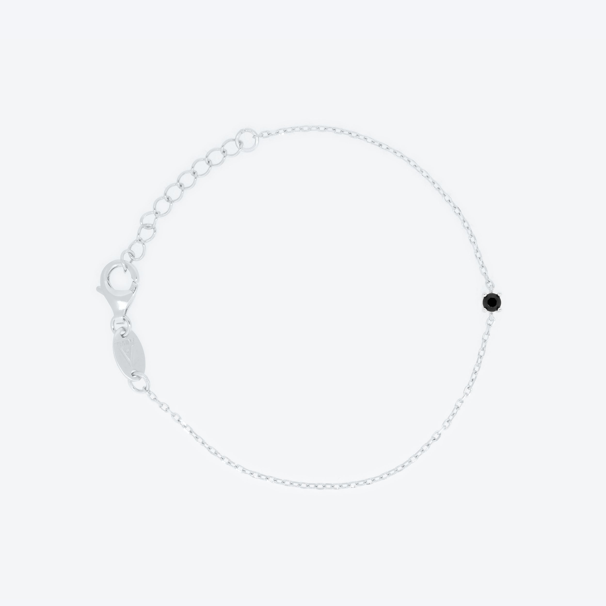 BRACCIALE con zircone nero