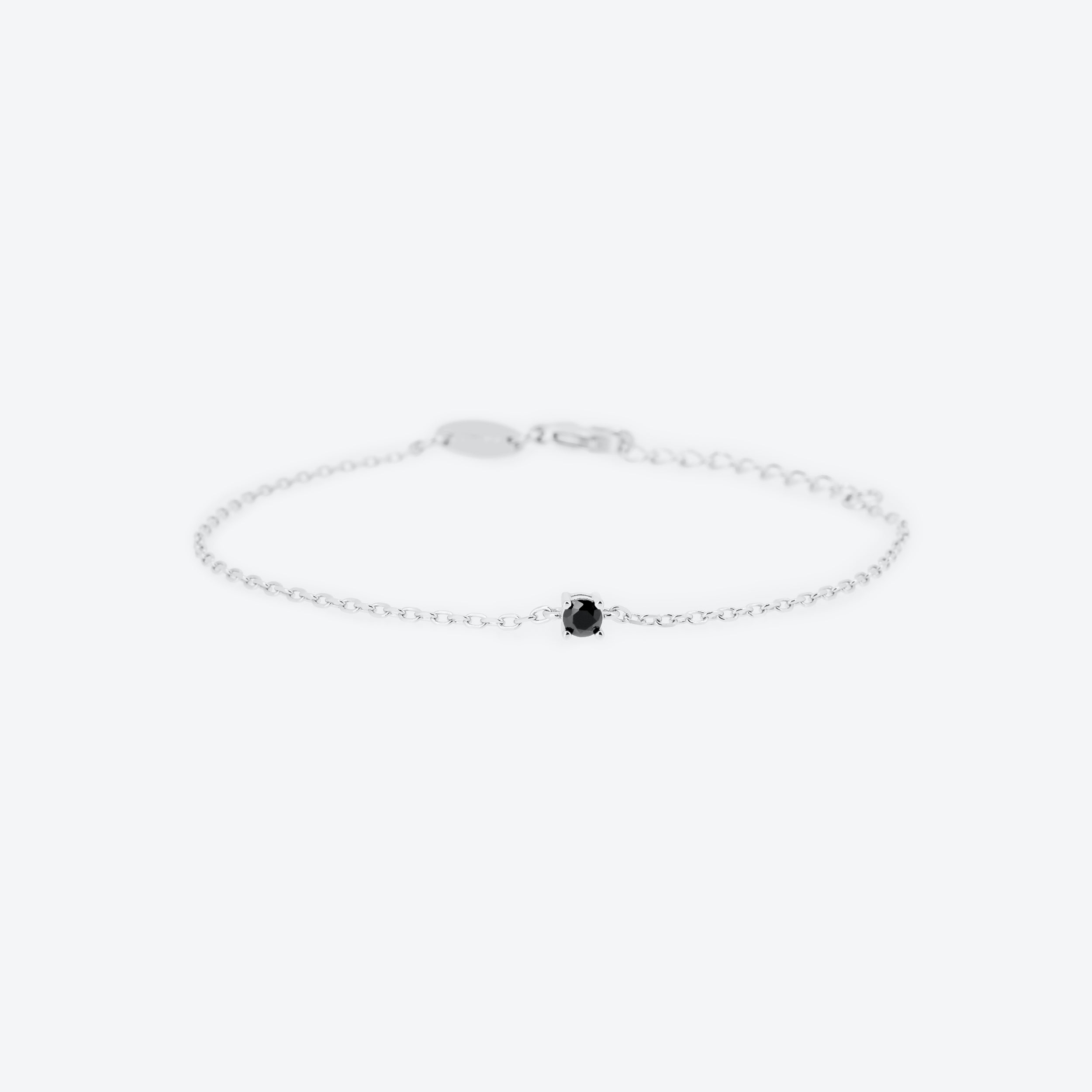 BRACCIALE con zircone nero