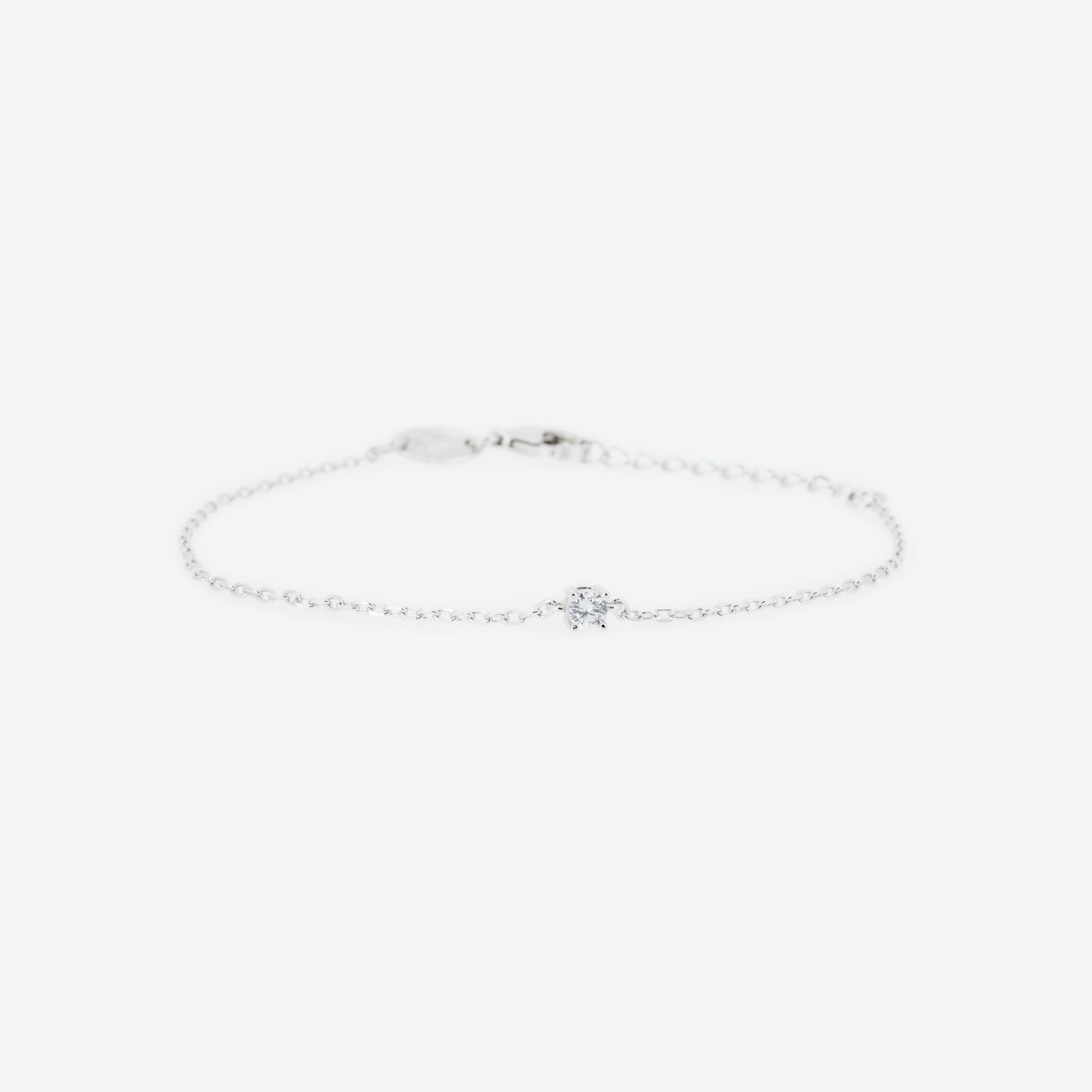 BRACCIALE con zircone bianco