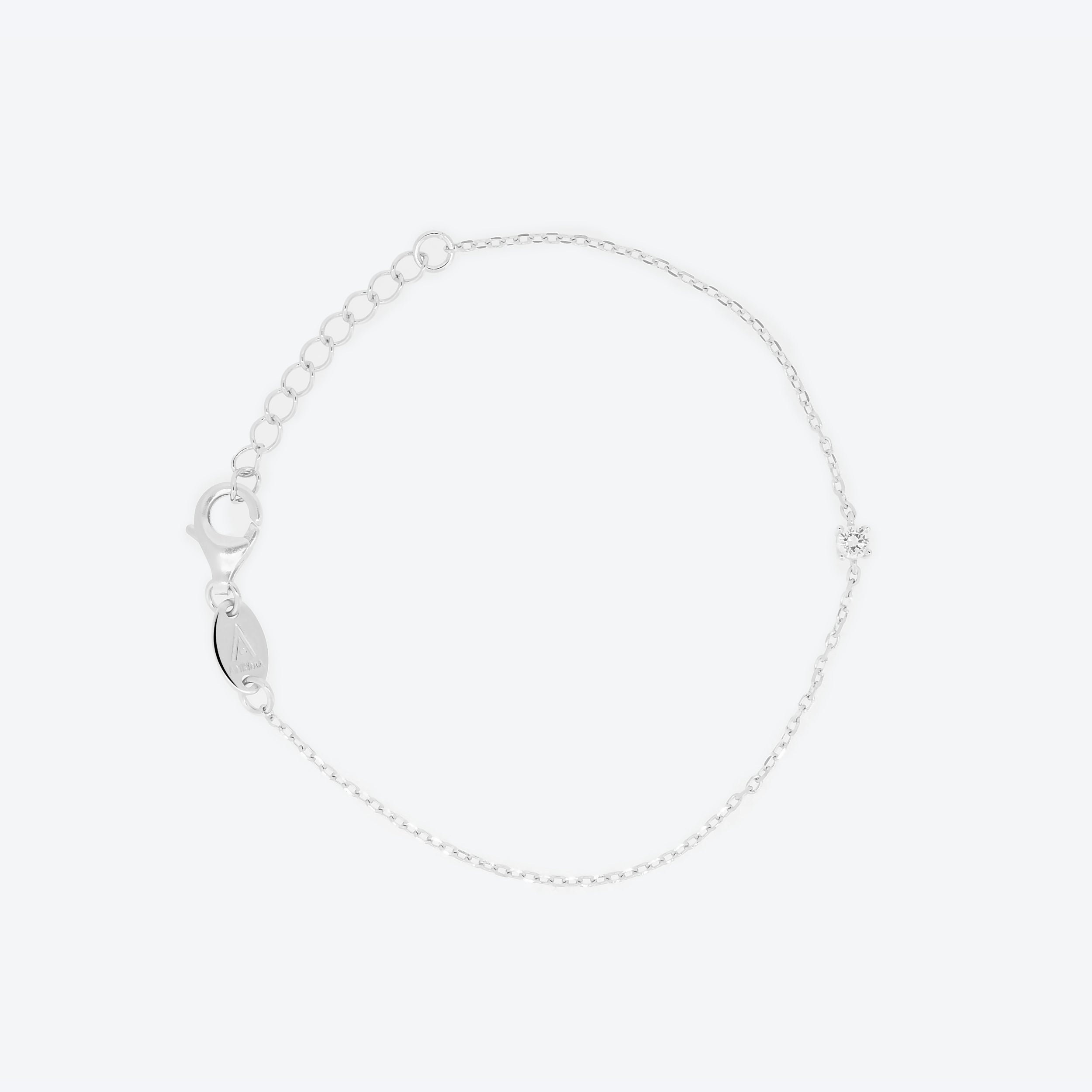 BRACCIALE con zircone bianco