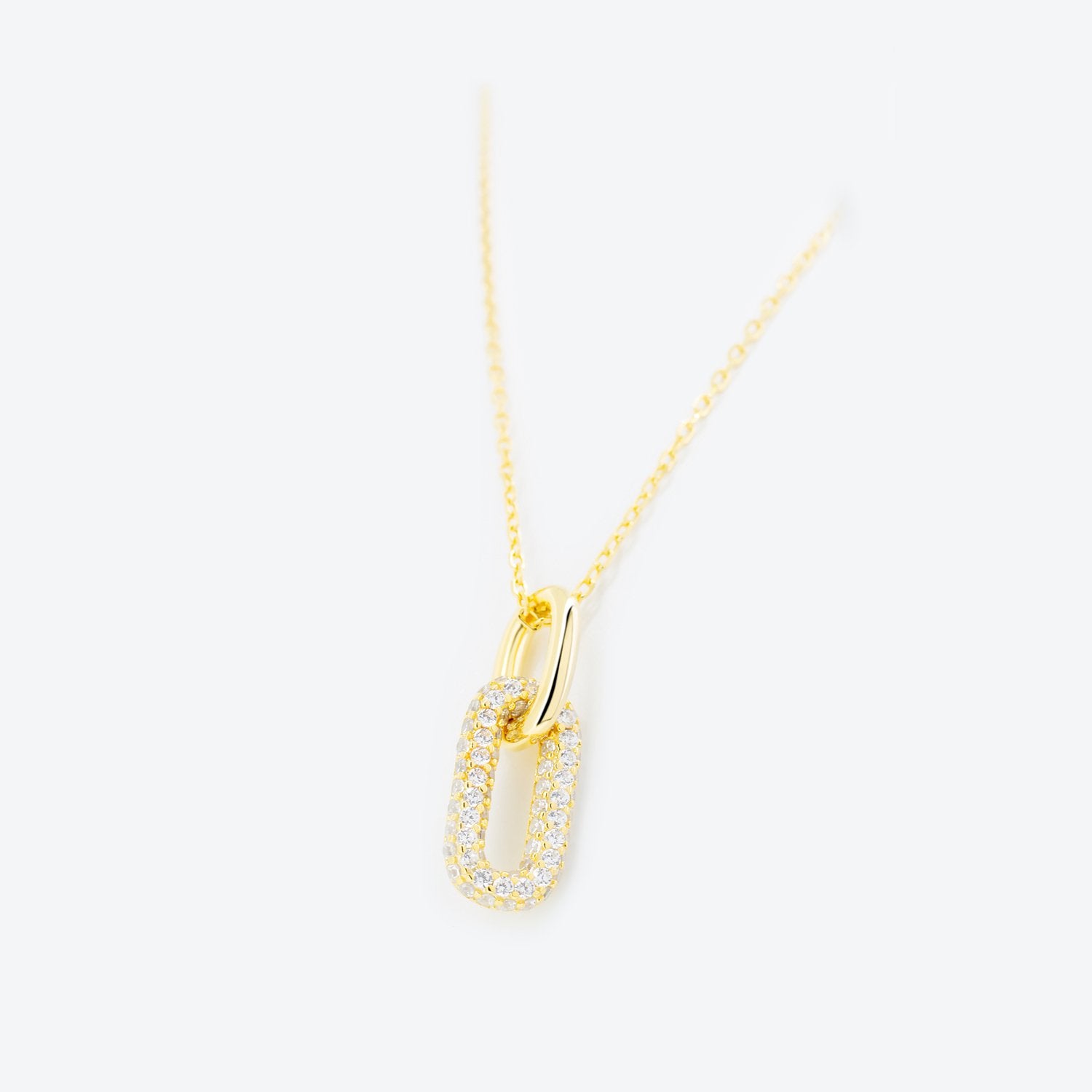 COLLANA catena pavé - oro