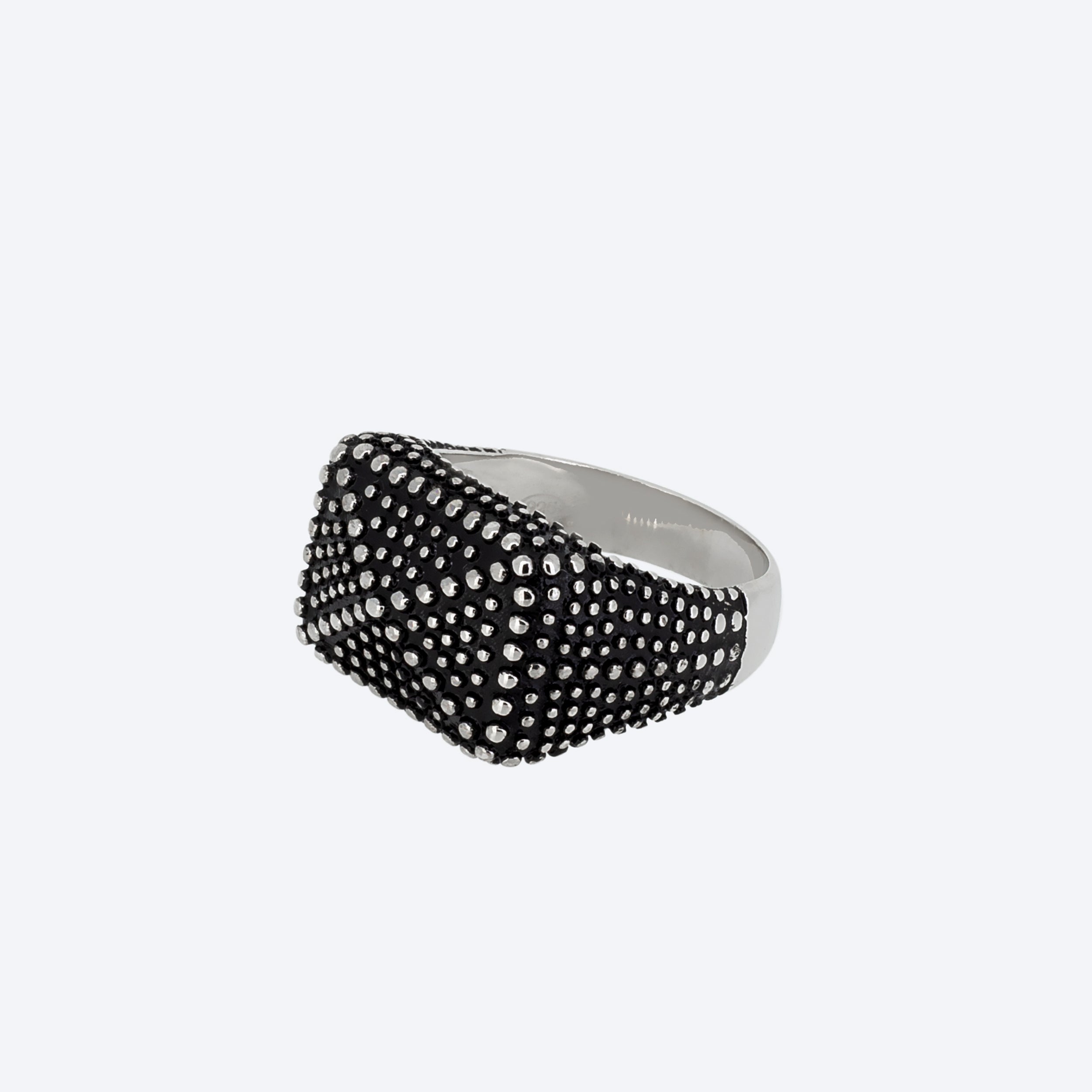 ANELLO puntinato rettangolare