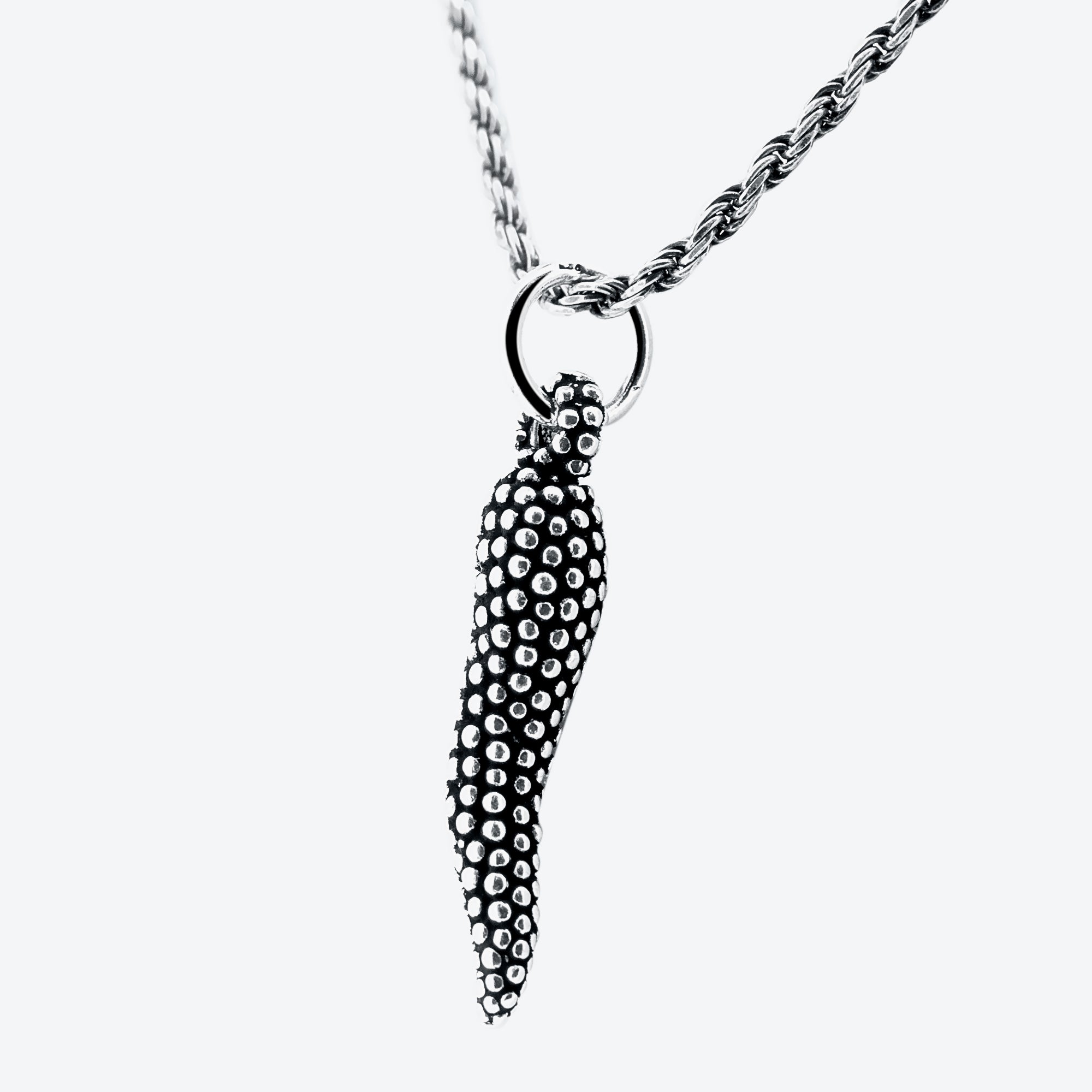 COLLANA cordoncino con pendente cornetto