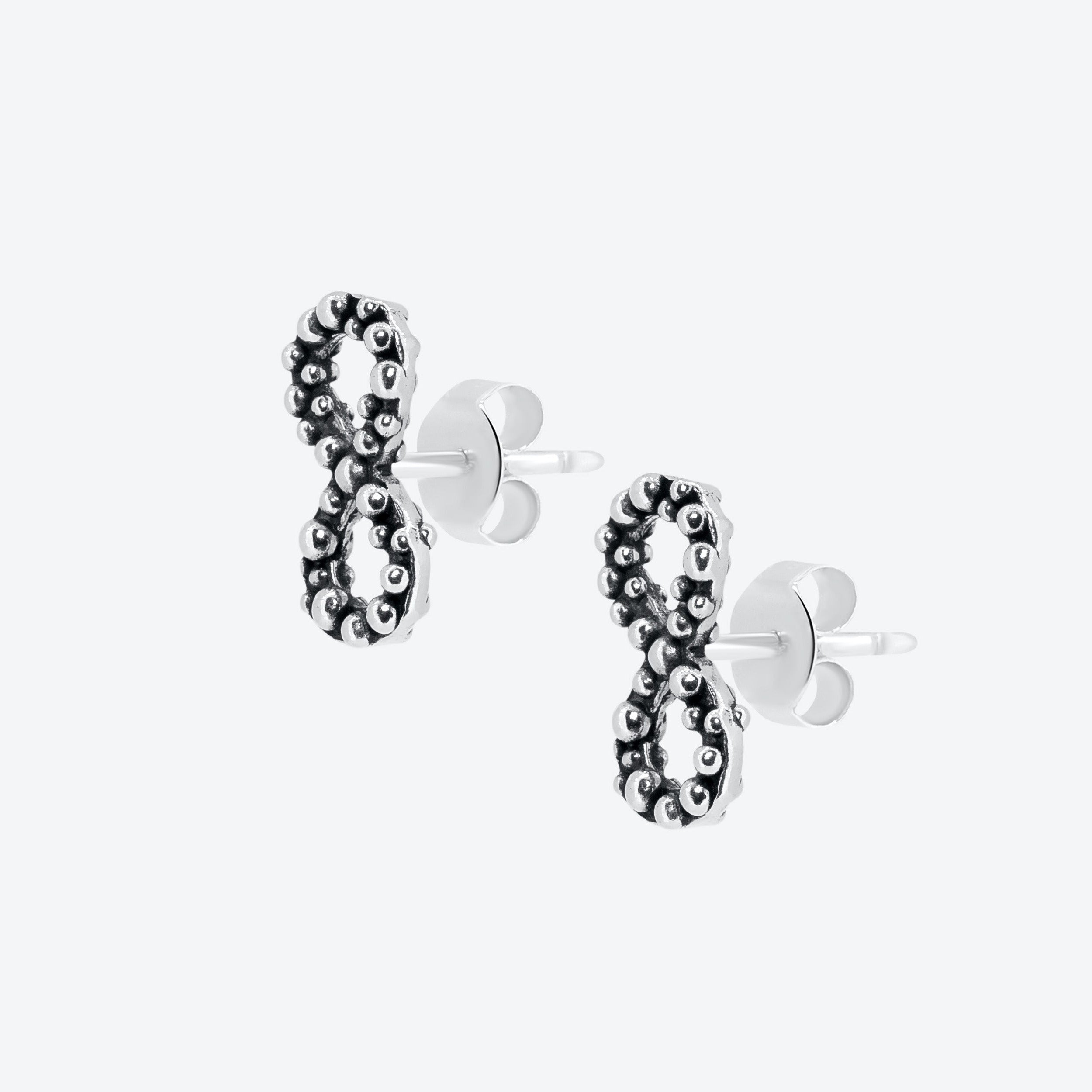 ORECCHINI PUNTINATI INFINITO